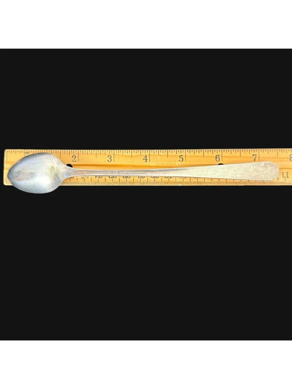 Set of 3 Vintage 1932 Oneida Friendship Medality Silverplate Iced Teaspoons